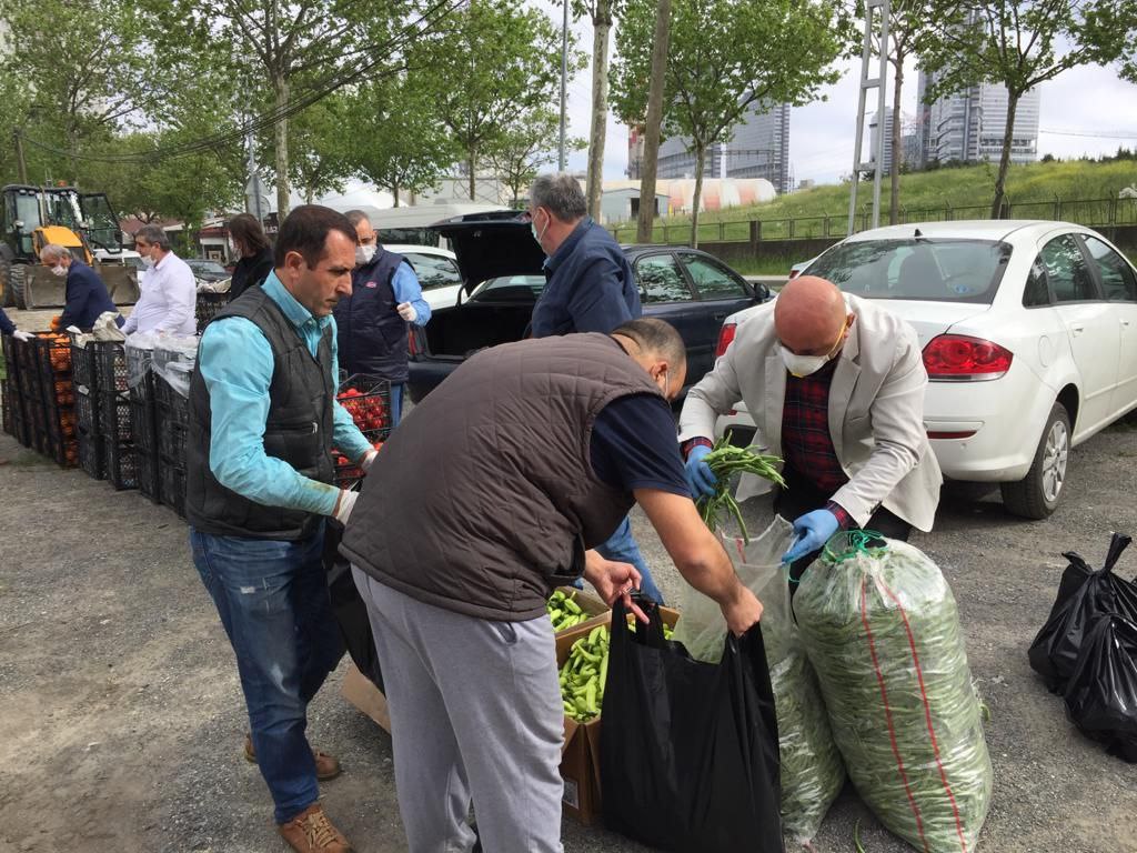 Üreticiden sofraları gıda desteği projesi